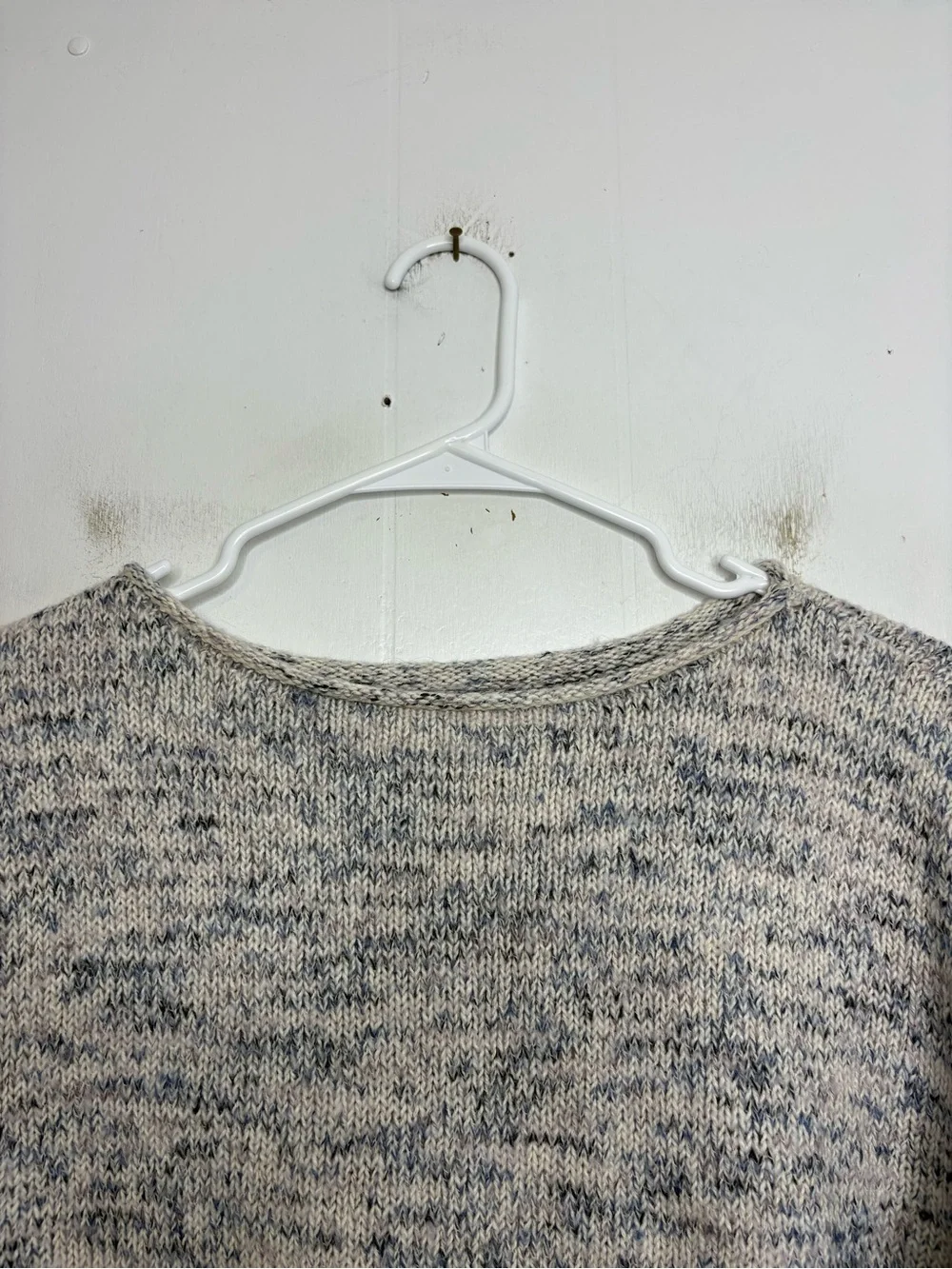 J Jill Sweater Womens Small Tall Pure Jill Marled Knit Rolled Neck Pullover
